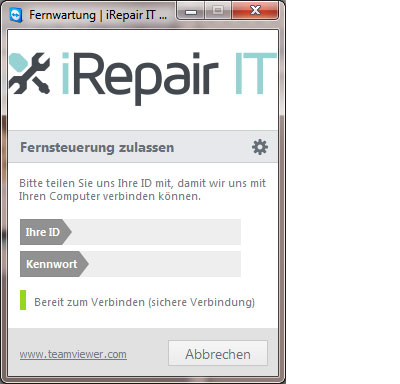 iRepair IT Fernwartung - Support