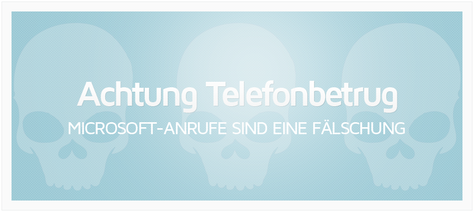 Telefonbetrug Microsoft Support