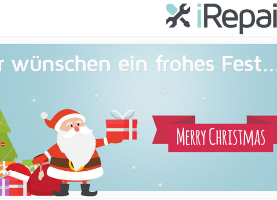 iRepair IT wünscht Ihnen einen frohes Fest 2017