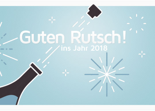 iRepair IT wünscht einen GUTEN RUTSCH ins Jahr 2018