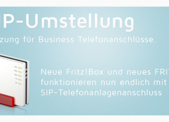 Fritz!Box - All-IP-Umstellung: Unterstützung für Business-Telefonanschlüsse